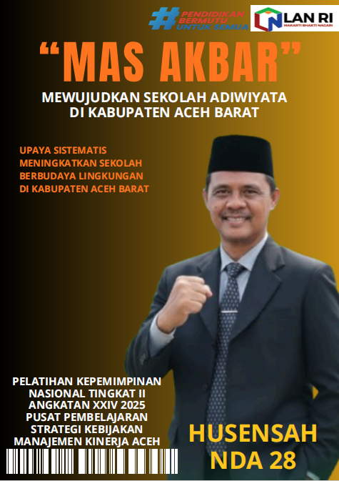 MAS AKBAR (Mewujudkan Sekolah Adiwiyata Secara Kolaboratif di Kabupaten Aceh Barat