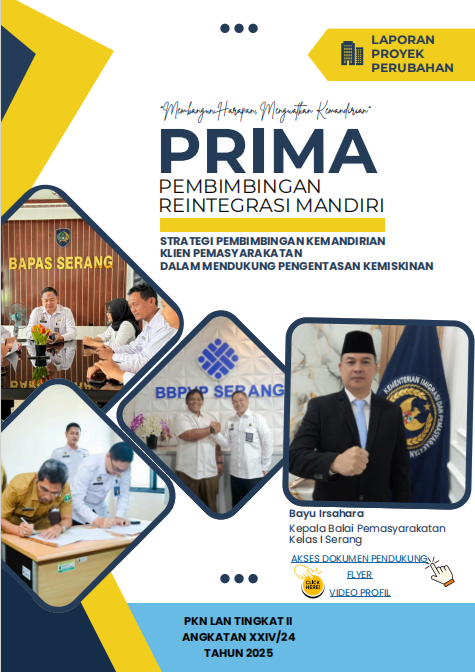 Strategi Pembimbingan Kemandirian Klien Pemasyarakatan dalam Mendukung Pengentasan Kemiskinan