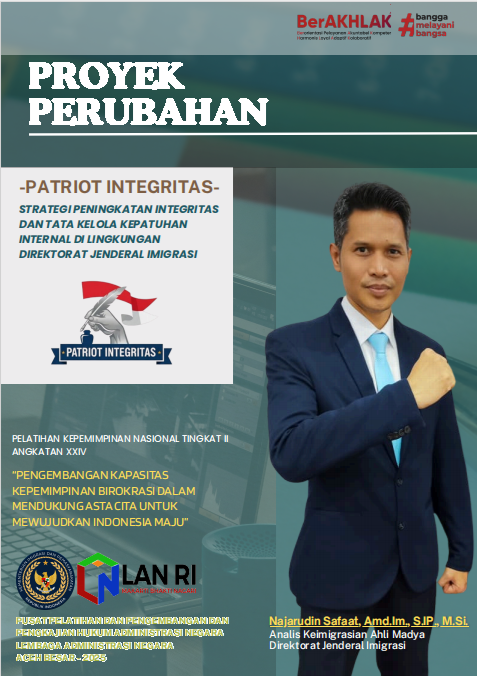 PATRIOT INTEGRITAS: Strategi Peningkatan Integritas dan Tata Kelola Kepatuhan Internal di Lingkungan Direktorat Jenderal Imigrasi