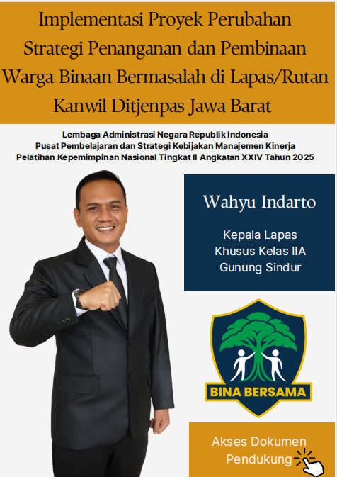 Strategi Penanganan dan Pembinaan Warga Binaan Bermasalah di Lapas/Rutan Kantor Wilayah Direktorat Jendral Pemasyarakatan Jawa Barat