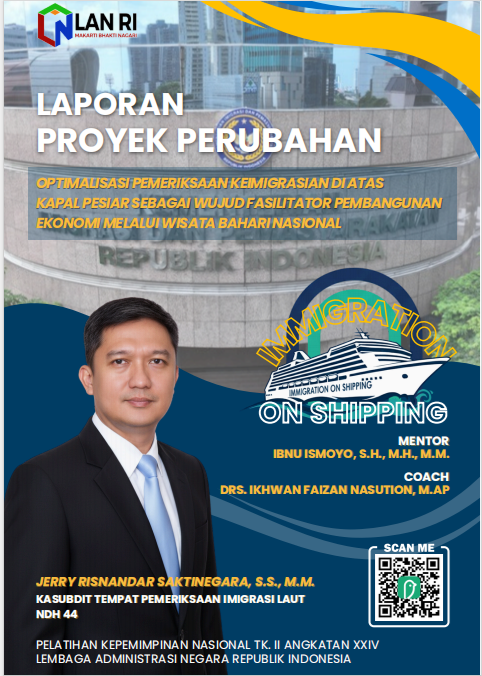 Optimalisasi Pemeriksaan Keimigrasian di Atas Kapal Pesiar sebagai Wujud Fasilitator Pembangunan Ekonomi melalui Wisata Bahari Nasional
