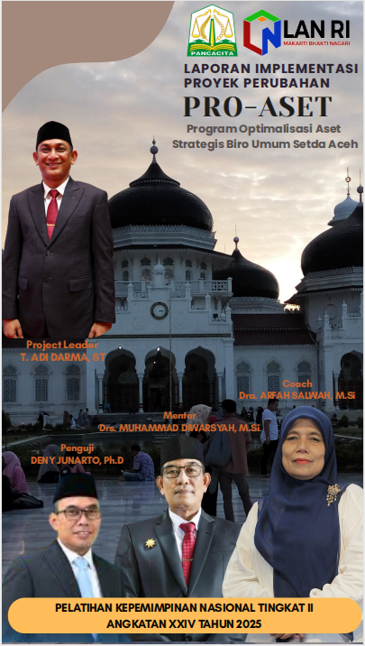 PRO-ASET PROGRAM OPTIMALISASI ASET STRATEGIS BIRO UMUM SETDA ACEH