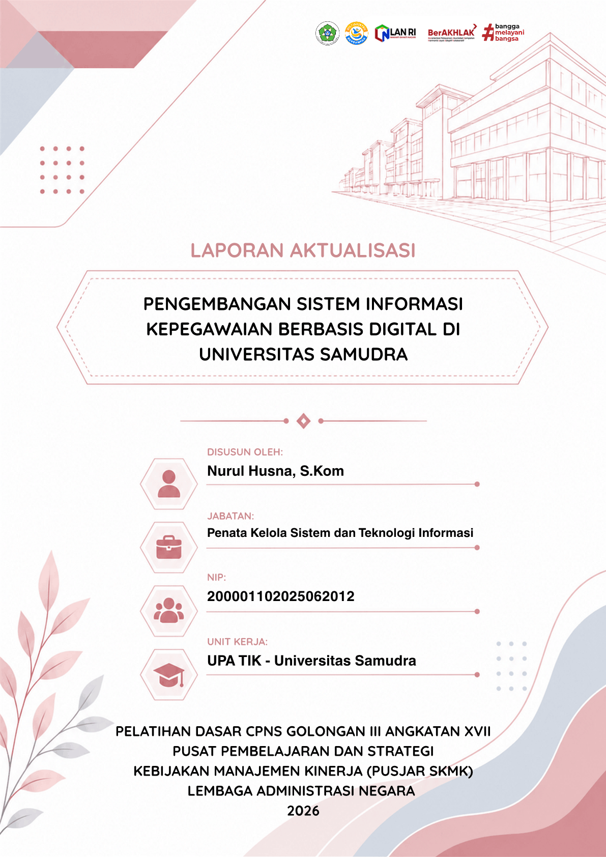Pengembangan Sistem Informasi Kepegawaian Berbasis Digital di Universitas Samudra
