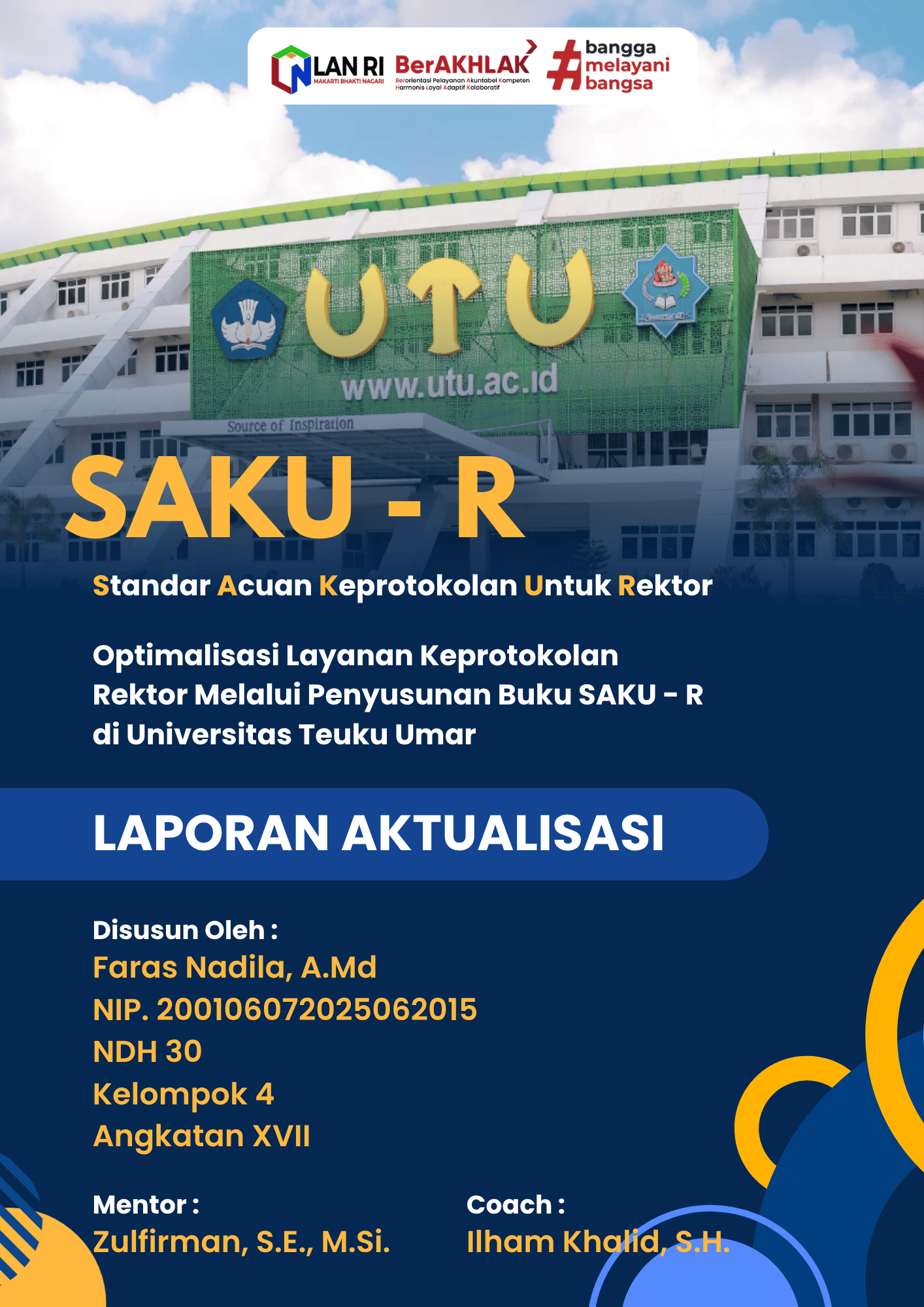 Optimalisasi Layanan Keprotokolan Rektor Melalui Penyusunan Buku SAKU - R di Universitas Teuku Umar
