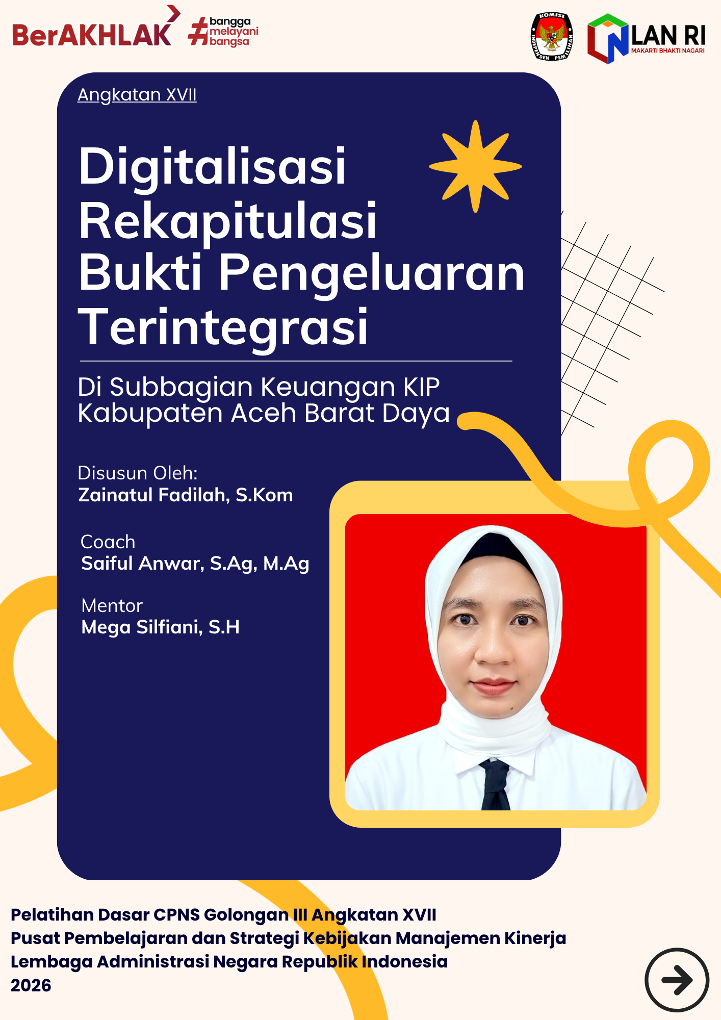 Digitalisasi Rekapitulasi Bukti Pengeluaran Terintegrasi di Subbagian Keuangan KIP Kabupaten Aceh Barat Daya
