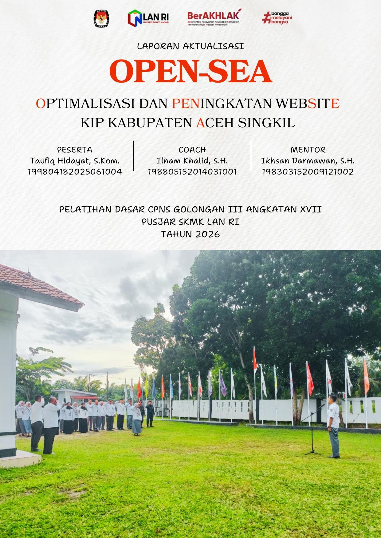 OPTIMALISASI DAN PENINGKATAN WEBSITE KIP KABUPATEN ACEH SINGKIL