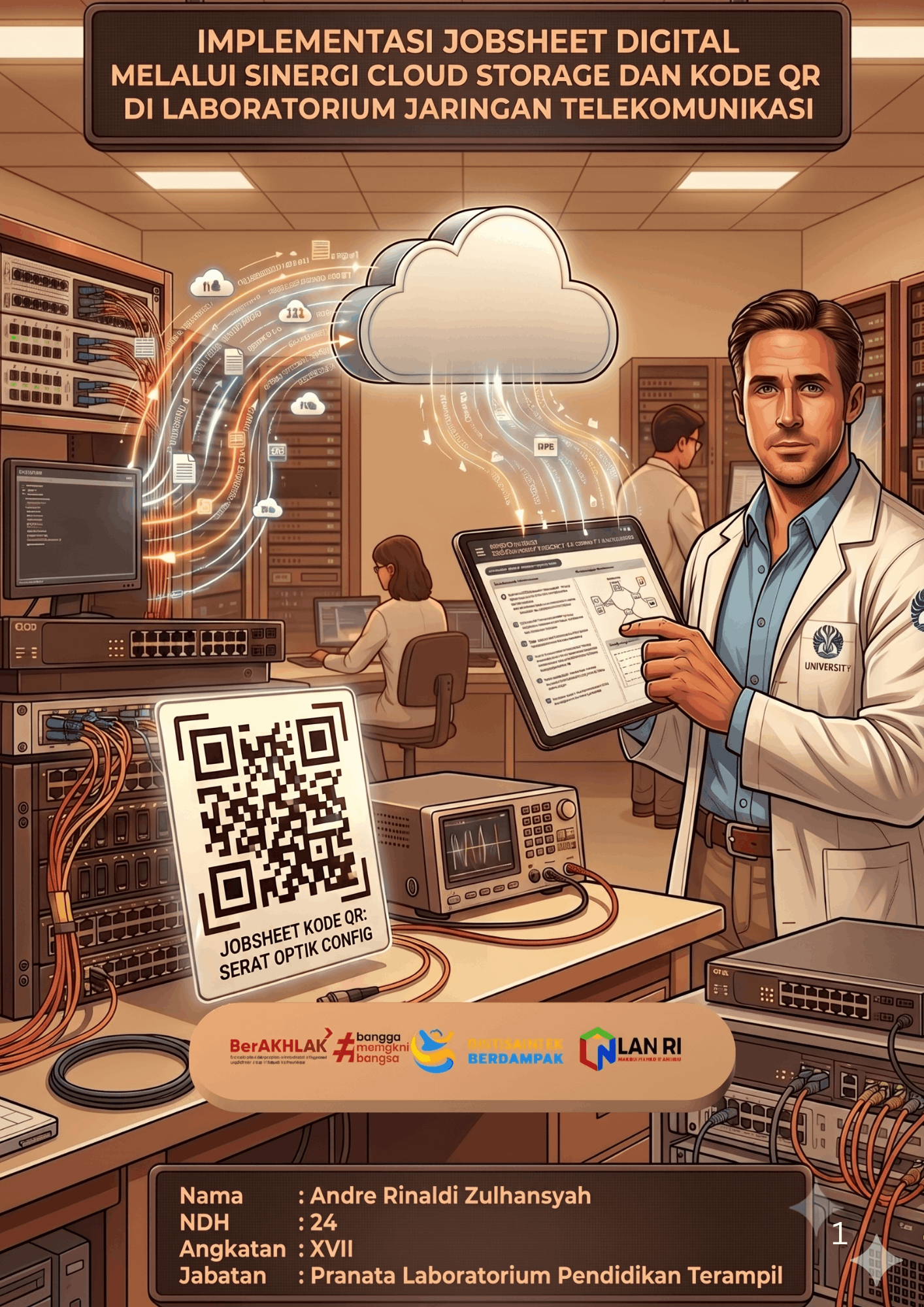 Implementasi Jobsheet Digital Melalui Sinergi Cloud Storage dan Kode QR di Laboratorium Jaringan Telekomunikasi