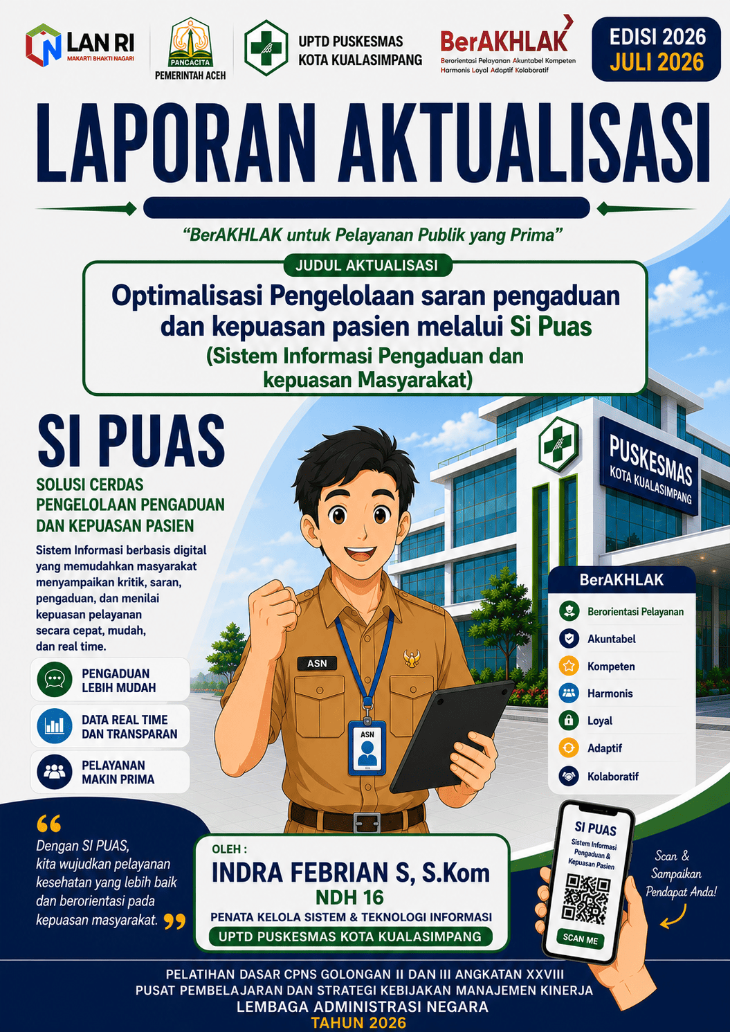 Optimalisasi Pengelolaan Saran dan Kepuasan Pasien Melalui SiPuas ( Sistem Informasi Pengaduan dan Kepuasan Masyarakat)